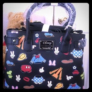 Loungefly Disney Crossbody Purse, NEW
